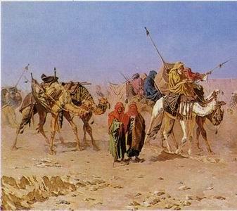 unknow artist Arab or Arabic people and life. Orientalism oil paintings 161 China oil painting art
